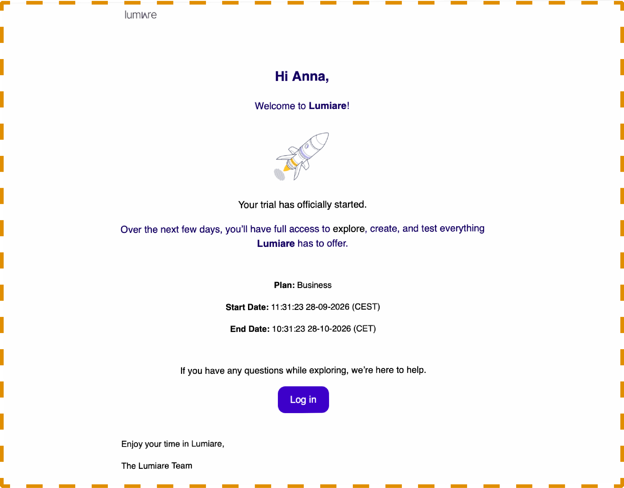 Trial and subscriptions — Lumiare screenshot 13