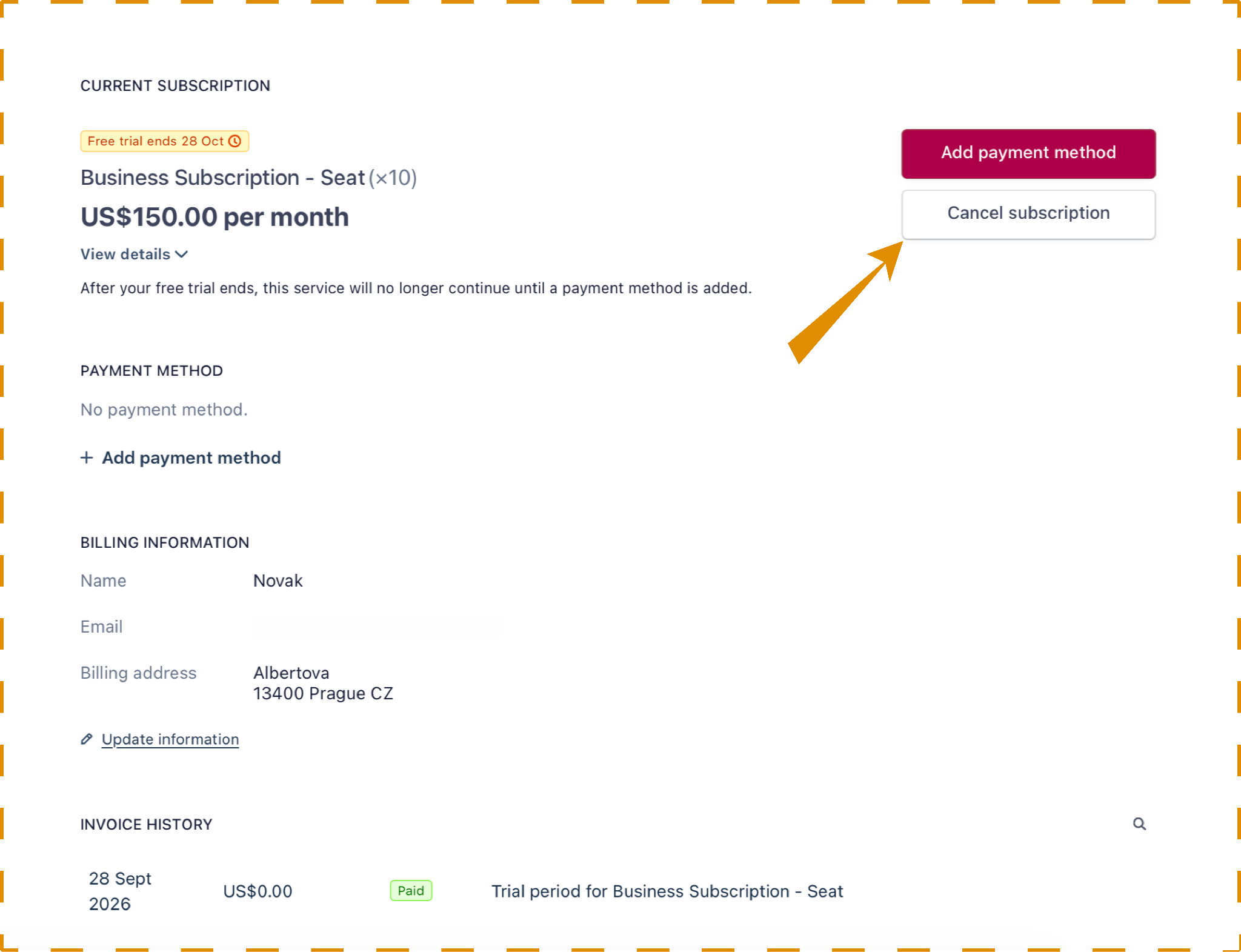 Manage your Subscriptions — Lumiare screenshot 18