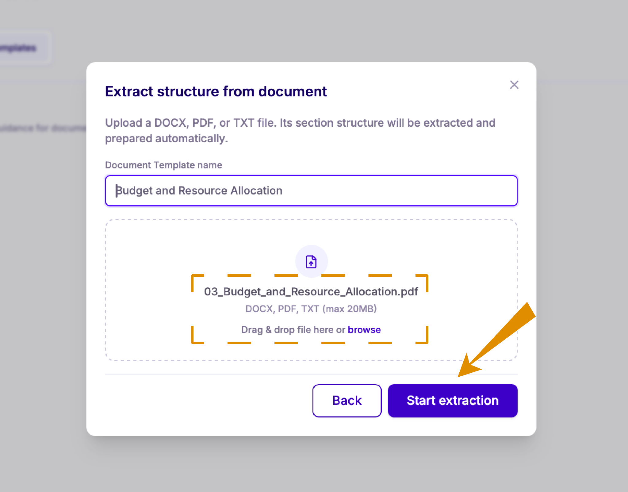 Proceed with a document — Lumiare screenshot 33