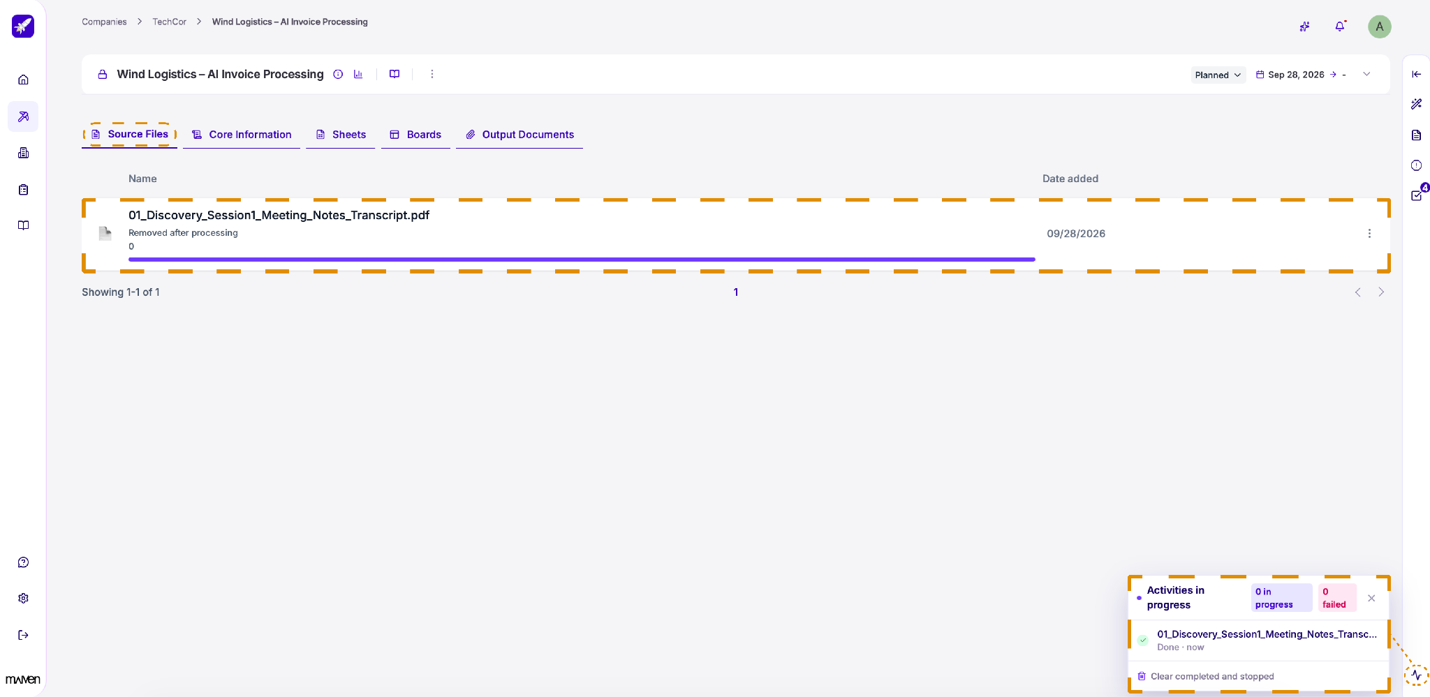 Track your uploads — Lumiare screenshot 47